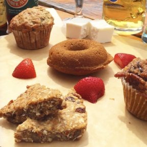 Gluten-free brunch baked goods from OM Sweet Home